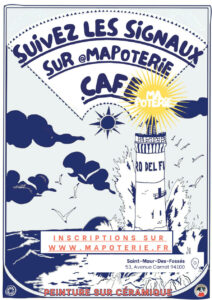 Newsletter MaPoterie suivez-nous sur les réseaux sociaux